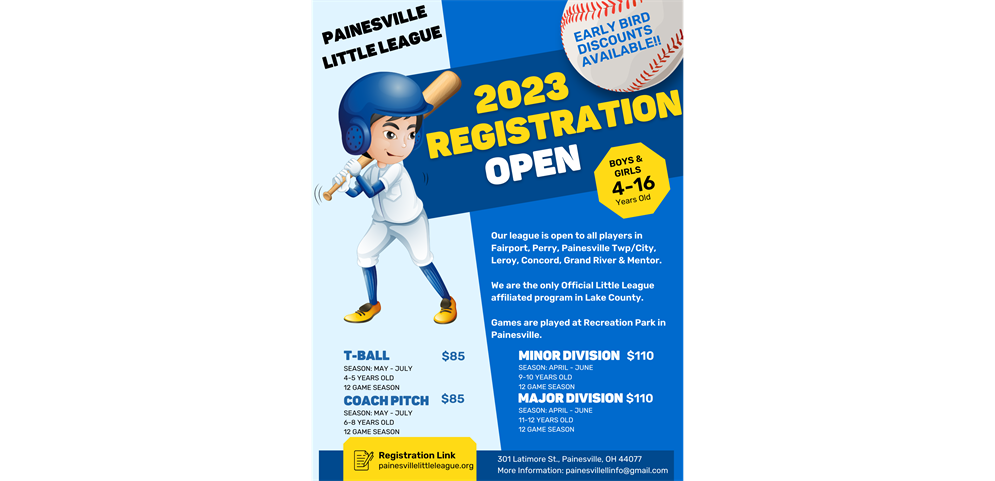 2023 Registration is Open